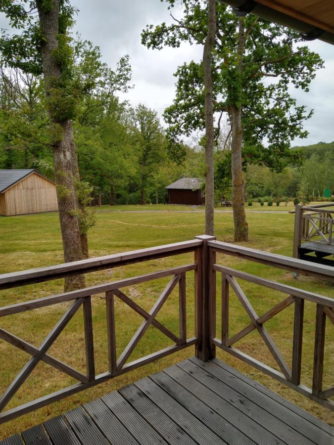 Chalet Au Bois D'Ourthe Villa Somme-Leuze Exterior foto